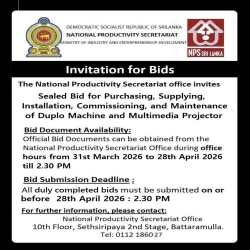 Invitation for Bids